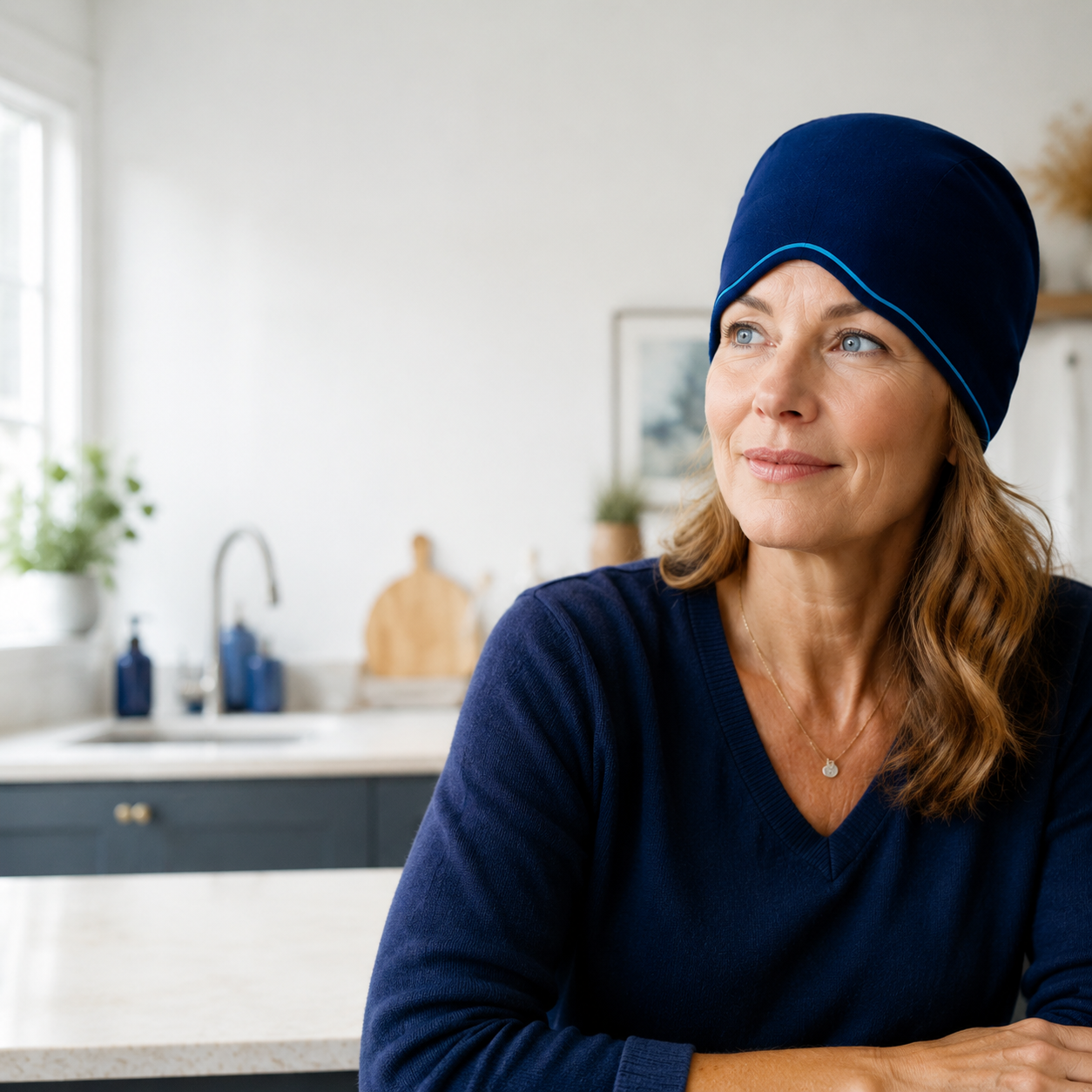Retractable Ice Gel Headache Relief Cap